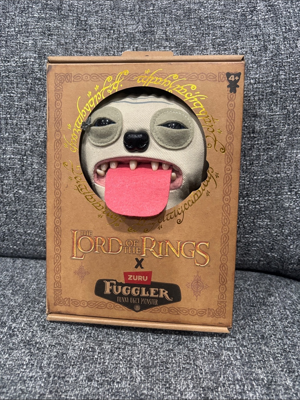 The Lord of the Rings x Fuggler Kids Accessory - Beige with Pink Tongue